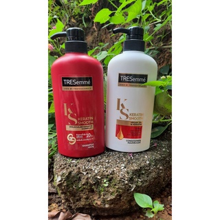 Bộ hai chai dầu gội đầu tresemme hồng
