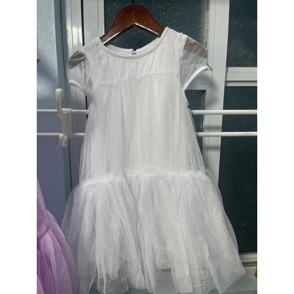 Đầm bé gái Acoola 3-8 tuổi  Váy bé gái voan lưới cotton mềm xuất dư 0922