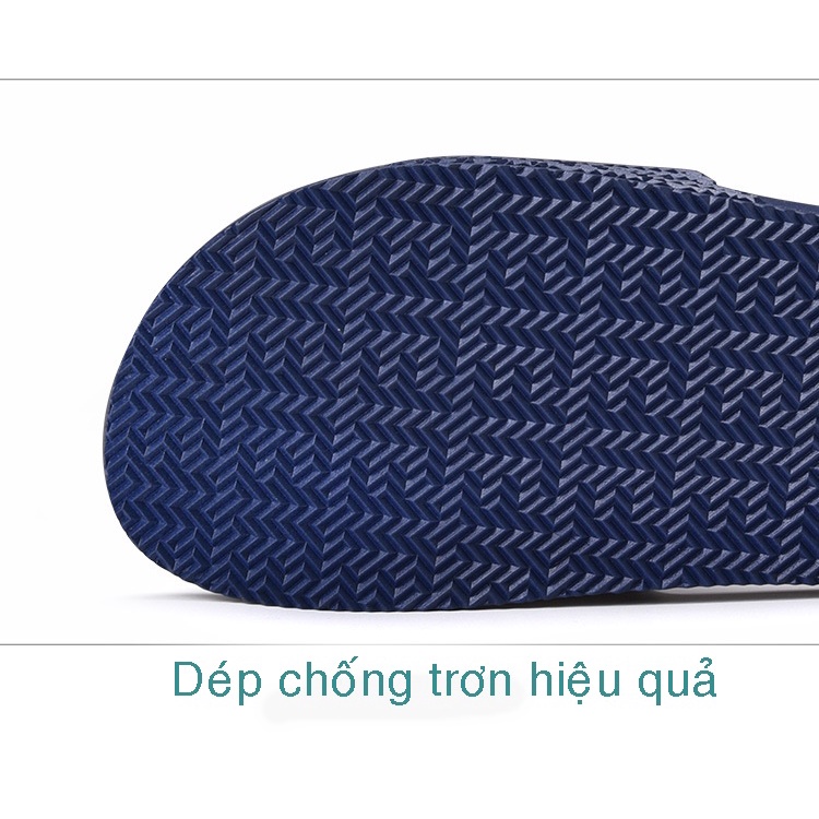 Dép lê Nam Loufu đúc nguyên khối siêu êm, mềm dẻo và rất bền không trơn