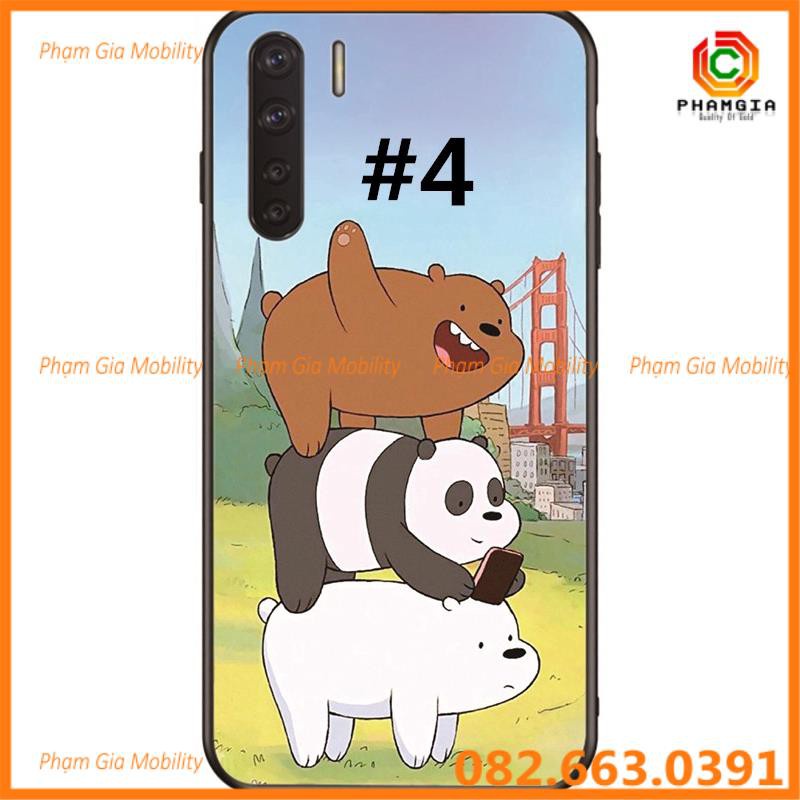 Ốp lưng in hình dễ thương dẻo cho OPPO A91/F15/ OPPO A31 (2020)/A8/ Reno 3 pro 5G/Realme X50