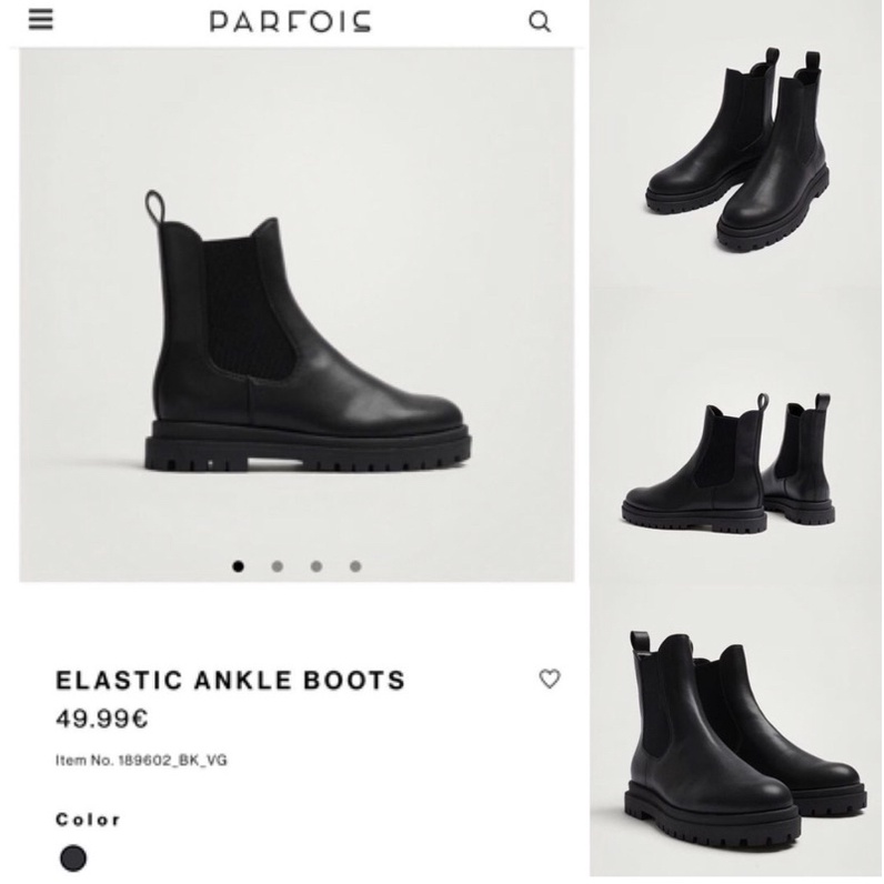 chelsea boots hãng Par.fois . xuất Uk