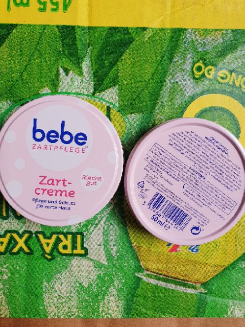 Kem dưỡng ẩm cho mẹ và bé BEBE Zart Creme siêu mềm mịn