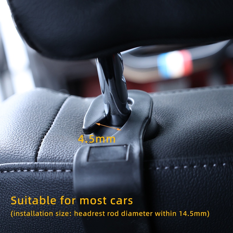 [Mới] Móc / Móc Treo Đồ Gắn Sau Ghế Ngồi Xe Hơi / Túi Xách / Ví Đựng Đồ Dùng