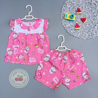 [Ảnh thật] [6-26kg] Bộ tole lanh ĐÙI bé gái