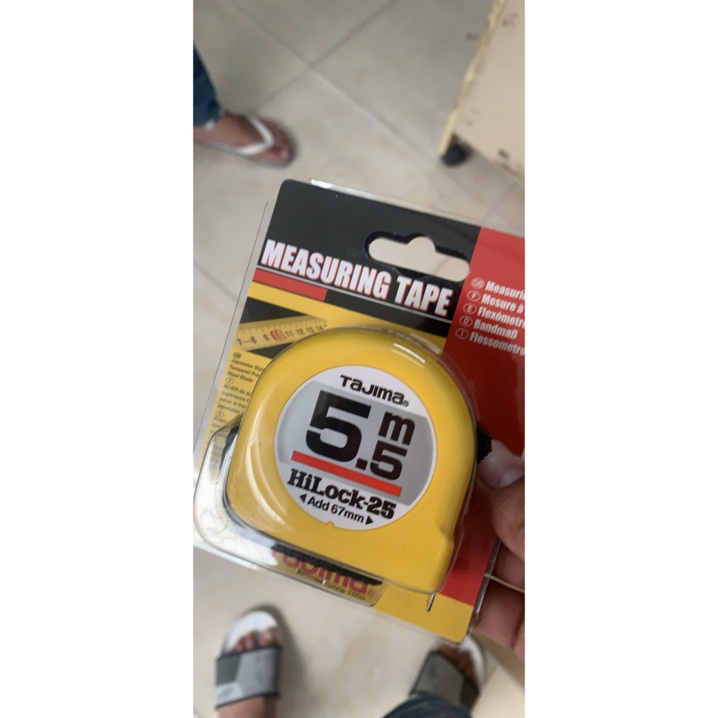 Thước cuộn bản rộng 19, Thước TAJIMA Nhật Bản