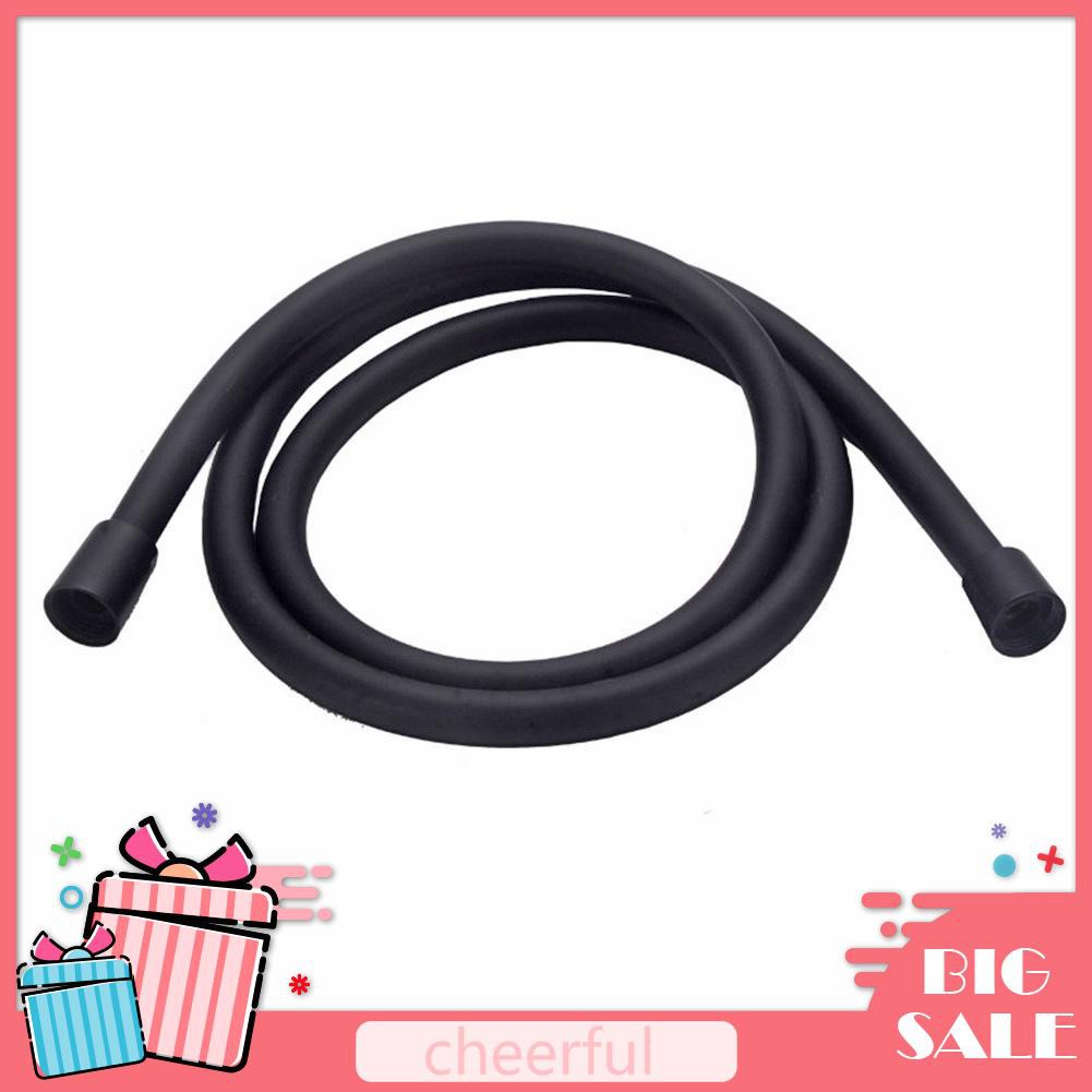 Dây Vòi Sen 1.5m Bằng Pvc Màu Đen Chống Cháy Nổ