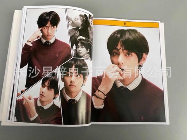 Photobook BTS mẫu ngẫu nhiên album ảnh thần tượng nhóm nhạc hàn Quốc quà tặng xinh xắn