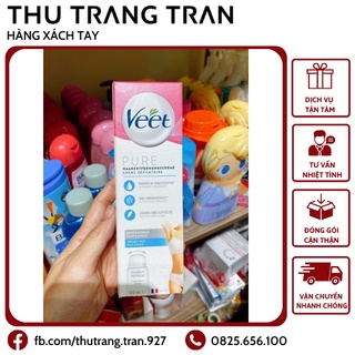 Kem tẩy lông Veet- Tẩy lông chân,tay-Tẩy lông vùng bikini