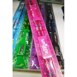 (NOEL SALE) Set thước 30cm Smiggle
