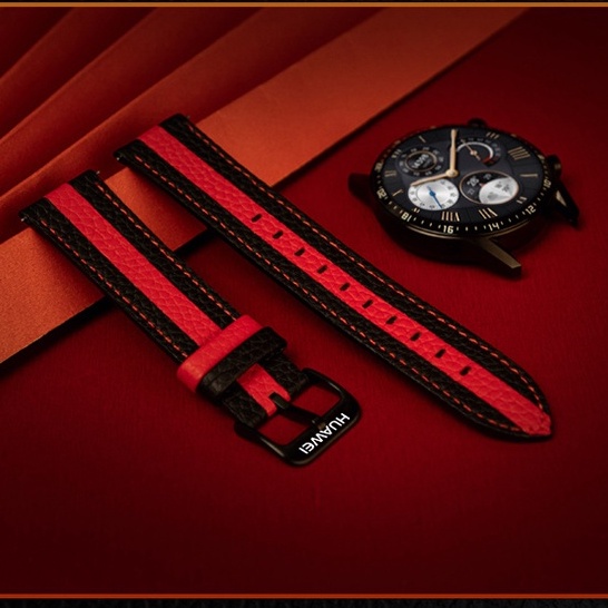 Phù Hợp Dây Đeo Bằng Da Thật 22mm Cho gt4 46mm / gt3 46mm / gt2 46mm / gt3 / 2 pro / watch3 / 4 pro / gt