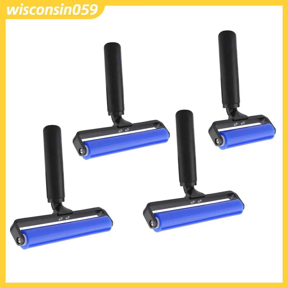 Wisconsin059 Con lăn loại bỏ bụi Công cụ làm sạch tĩnh điện màn hình silicone phim cho hộ gia đình