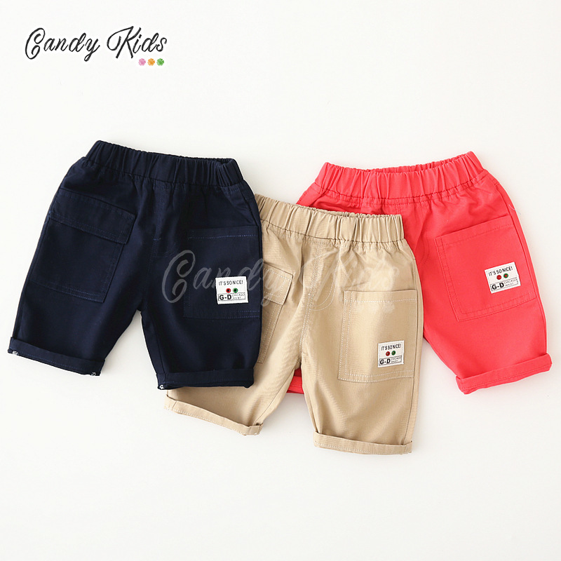 Quần Short Lưng Thun Thời Trang Cho Bé Trai