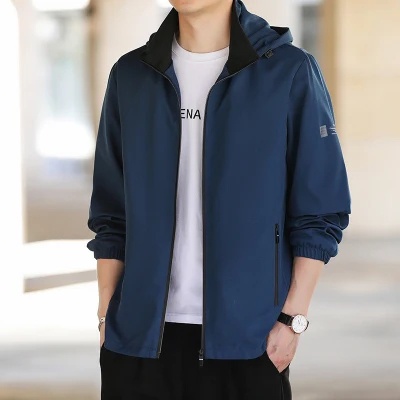 Áo Khoác Hoodie Mỏng Dáng Rộng In Họa Tiết Thời Trang Thu Đông Mới Cho Nam