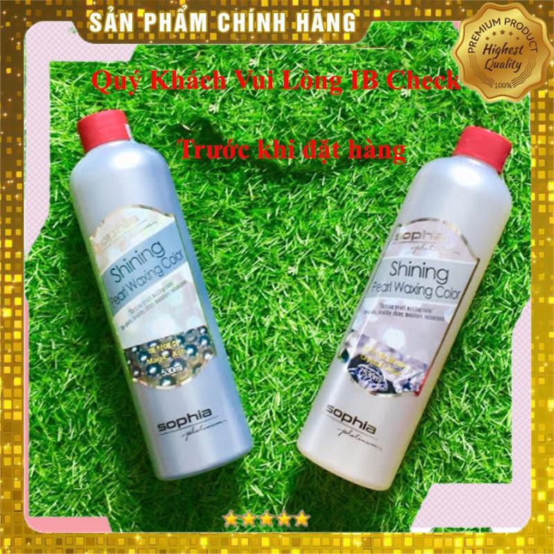 Nhuộm phủ mịn Sophia - Shining Pearl Waxing Color