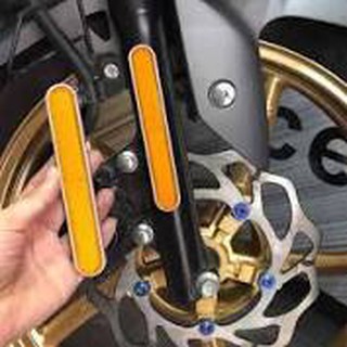 Mắt mèo, phản quang mắt mèo dài phuộc trước dành cho các loại xe máy
