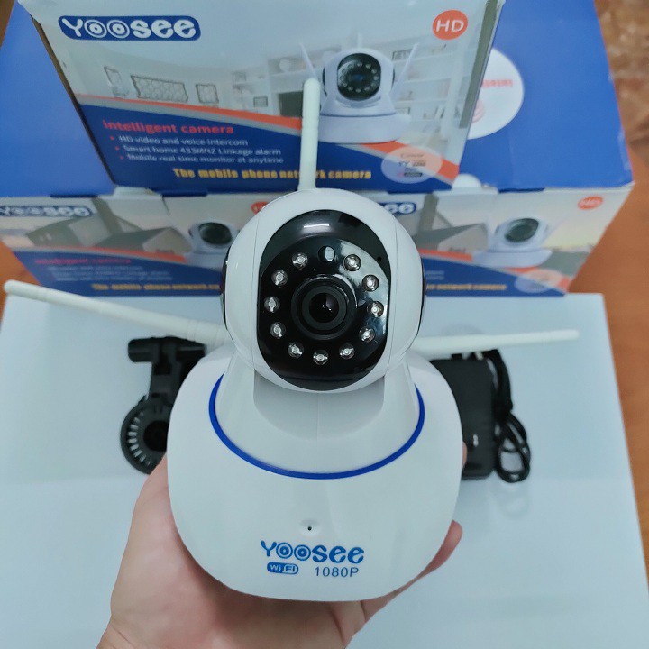 [RẺ NHẤT SÀN] CAMERA YOOSEE 3 ANTEN XOAY 360 ĐỘ IP WIFI 2.0MPX FHD 1080P SIÊU NÉT | WebRaoVat - webraovat.net.vn