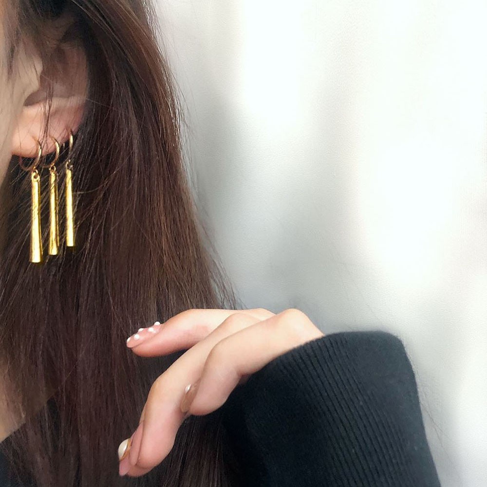 Set 3 khuyên tai phong cách Roronoa Zoro hợp thời trang