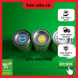 Sơn dầu Pine loại 80gr đủ màu
