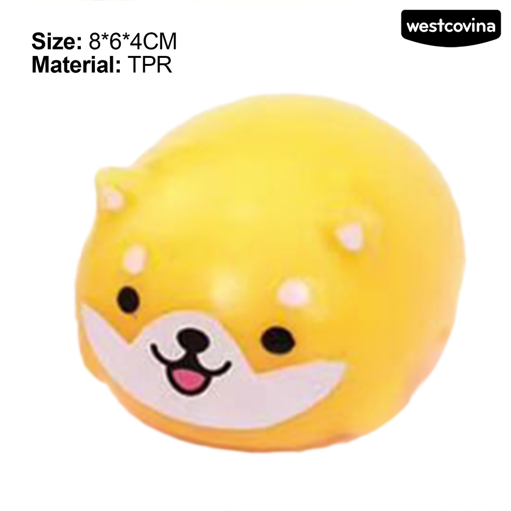 Đồ Chơi Squishy Hình Chú Chó Shiba Dễ Thương Giúp Giảm Căng Thẳng