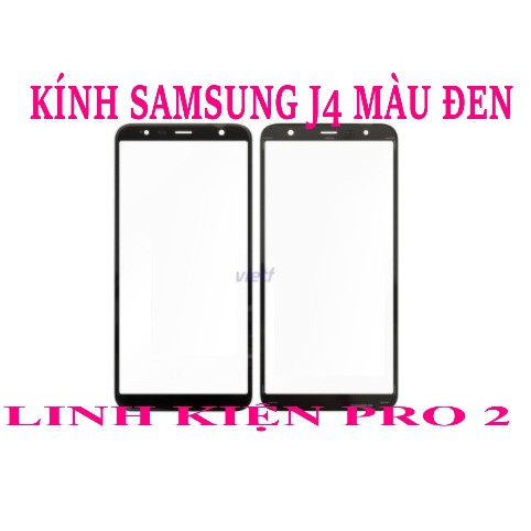 KÍNH SAMSUNG J4 MÀU ĐEN