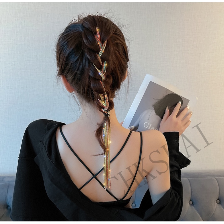 Kẹp Tóc Tua Rua Thời Trang Hàn Quốc Cho Nữ