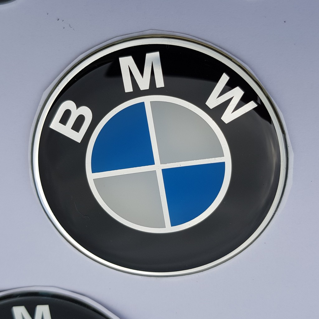 [Mã LIFEAUMAY giảm 10% tối đa 30k đơn 150k] Tem nổi 3D dán xe Logo BMW nhiều size