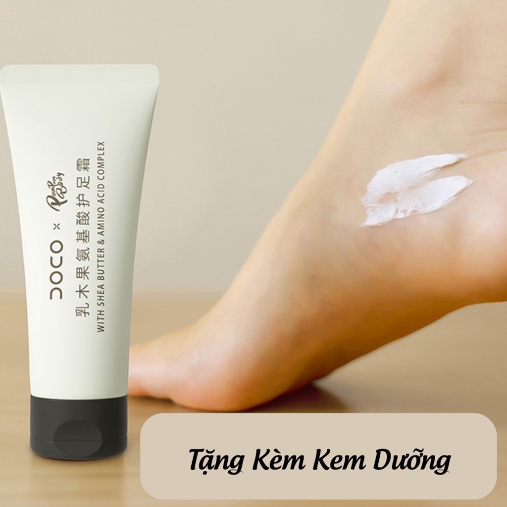 Máy Chà Gót Chân Xiaomi Doco - Loại Bỏ Vết Chai Chân - Tẩy Da Chết Hiệu Quả Tại Nhà - Tặng Kèm Kem Dưỡng - Chính Hãng
