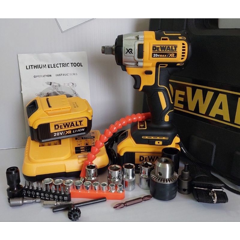 Máy Siết Bulong Dewalt 20V Động Cơ Không Chổi Than Hàng Cao Cấp