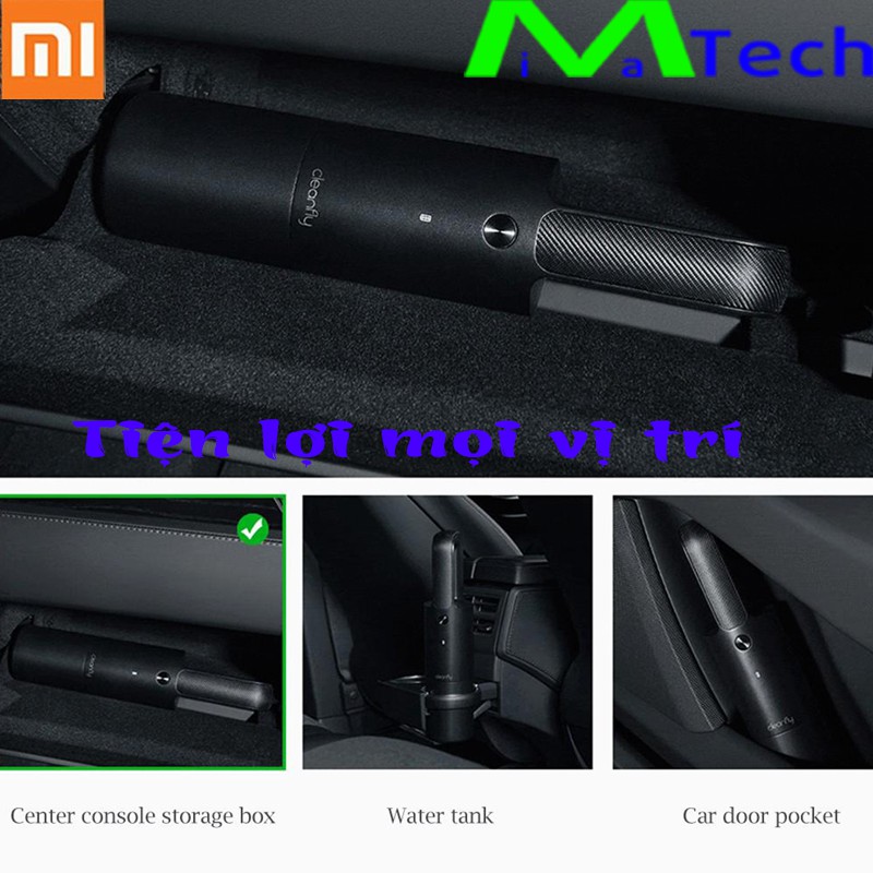 Máy hút bụi mini cầm tay Xiaomi Cleanfly Coclean và Xiaomi Zhunzao Z1, Z1 Pro nhỏ gọn, công suất lớn, thiết kế đẹp | BigBuy360 - bigbuy360.vn