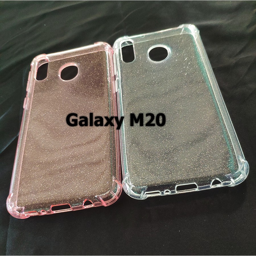 Ốp lưng chống sốc kim tuyến Samsung Galaxy M20