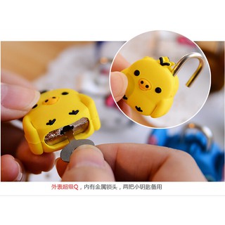 Ổ Khoá Mini Khoá Balo, Túi Xách Hình Thú Ngộ Nghĩnh