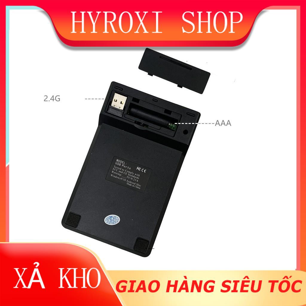 Bàn phím số rời không dây Wireless 2.4 GHz cho Laptop Máy tính Numpad K07 HYROXISHOP