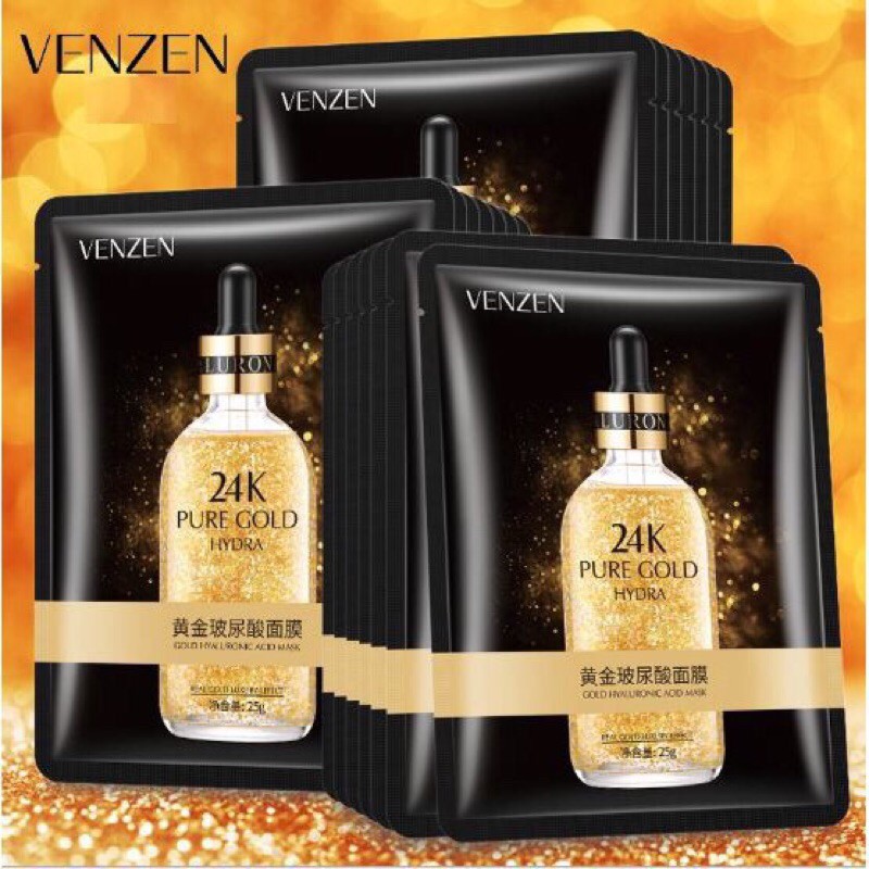 MẶT NẠ VÀNG 24k PURE GOLD VENZEN