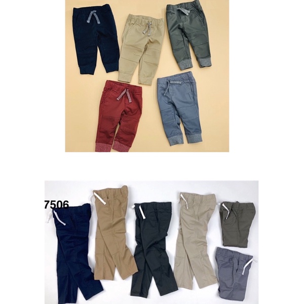 Quần jeans , jogger kaki bé trai Cat &amp; Jack  ( size 18- 7y)