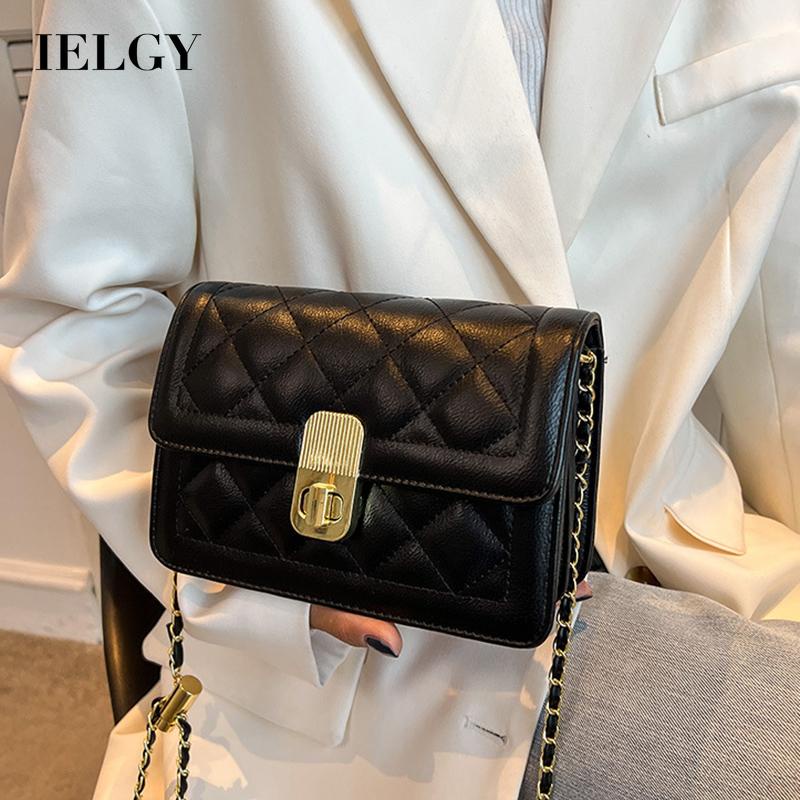 Túi Đeo Chéo Dây Xích Dáng Vuông Nhỏ Chất Lượng Cao Thời Trang Cho Nữ