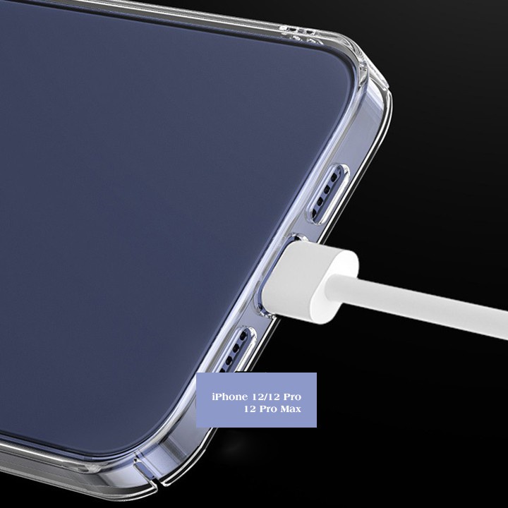 Ốp lưng cứng viền dẻo trong suốt iP 6plus/.../12promax - MINH AN SAIGON