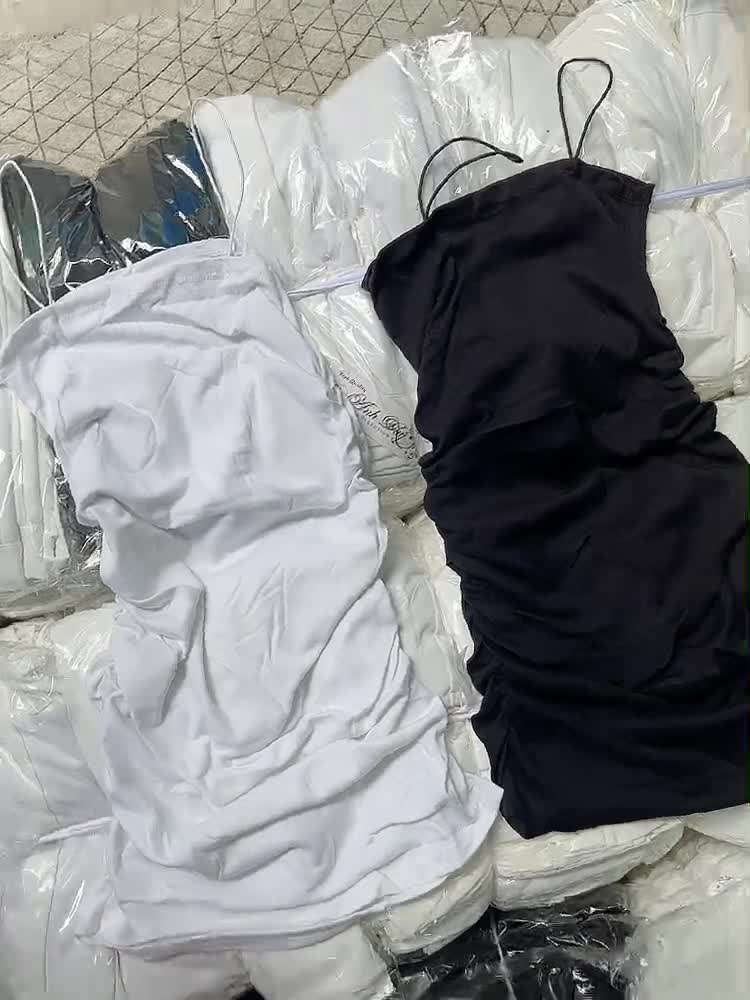 ĐẦM HAI DÂY NHÚN BODY PC | BigBuy360 - bigbuy360.vn