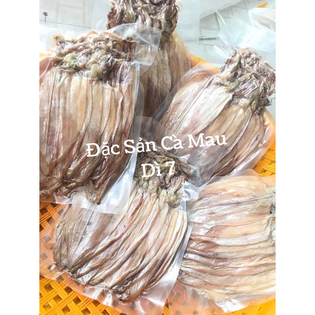 [1KG] Mực khô Sông Đốc, Cà Mau, mực câu loại 20-25 con 1kg