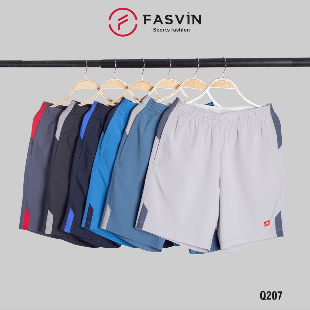 Quần Đùi Nam FASVIN Vải Gió Nhẹ Mát Hàng Nhà Máy Chất Lượng Cao Thể Thao Hay Mặc Nhà Q22508.HN | BigBuy360 - bigbuy360.vn