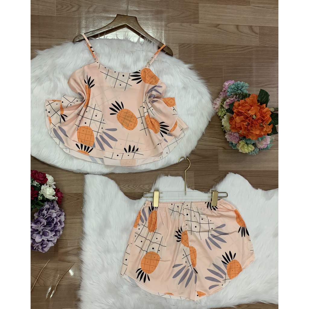 [ Mã WASTRUN4 giảm 10% tối đa 30K đơn 99K] Đồ ngủ 2 dây vải latin cao cấp | BigBuy360 - bigbuy360.vn