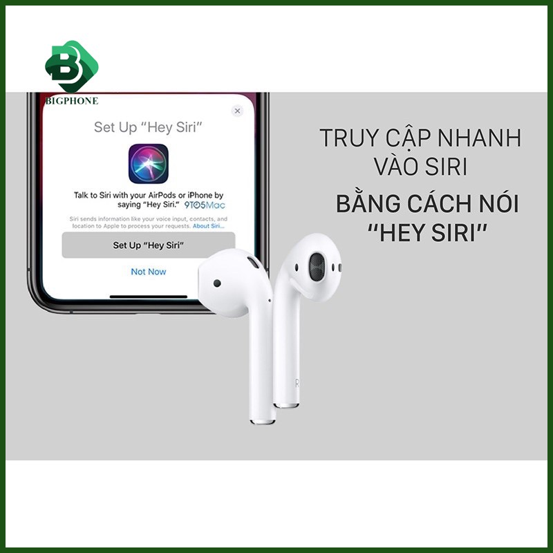 TAI NGHE APPLE AIRPODS 2 Model MV7N2 HÀNG CHÍNH HÃNG MỚI 100% NGUYÊN SEAL, CHƯA ACTIVE