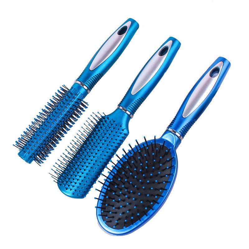 COMBO 3 LƯỢC MASAGE CHỐNG TĨCH ĐIỆN CHẢI TÓC SẤY XOĂN GỠ RỐI SIÊU TỐC