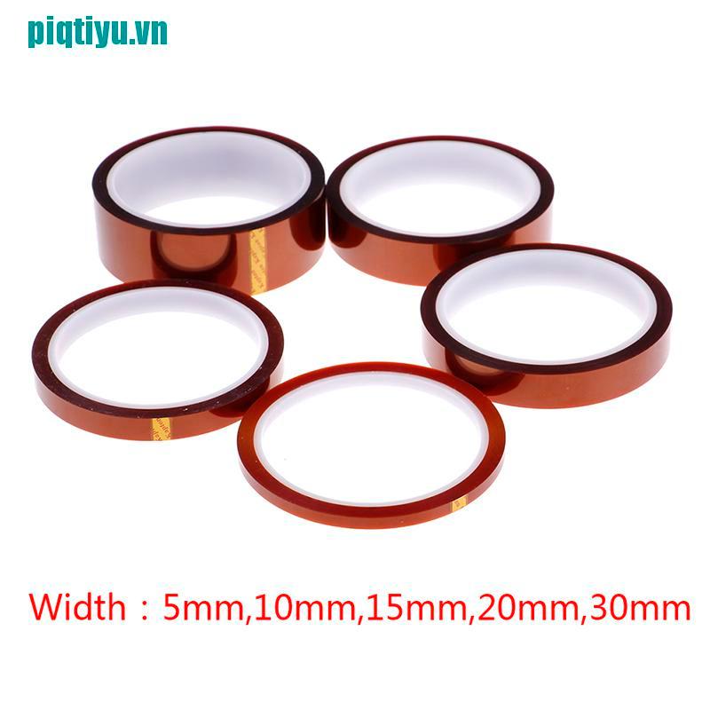 ♥Cuộn Băng Keo Chịu Nhiệt Cao 5 / 10 / 15 / 20 / 30mm 33m