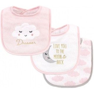 Set 3 yếm ăn dặm bé gái