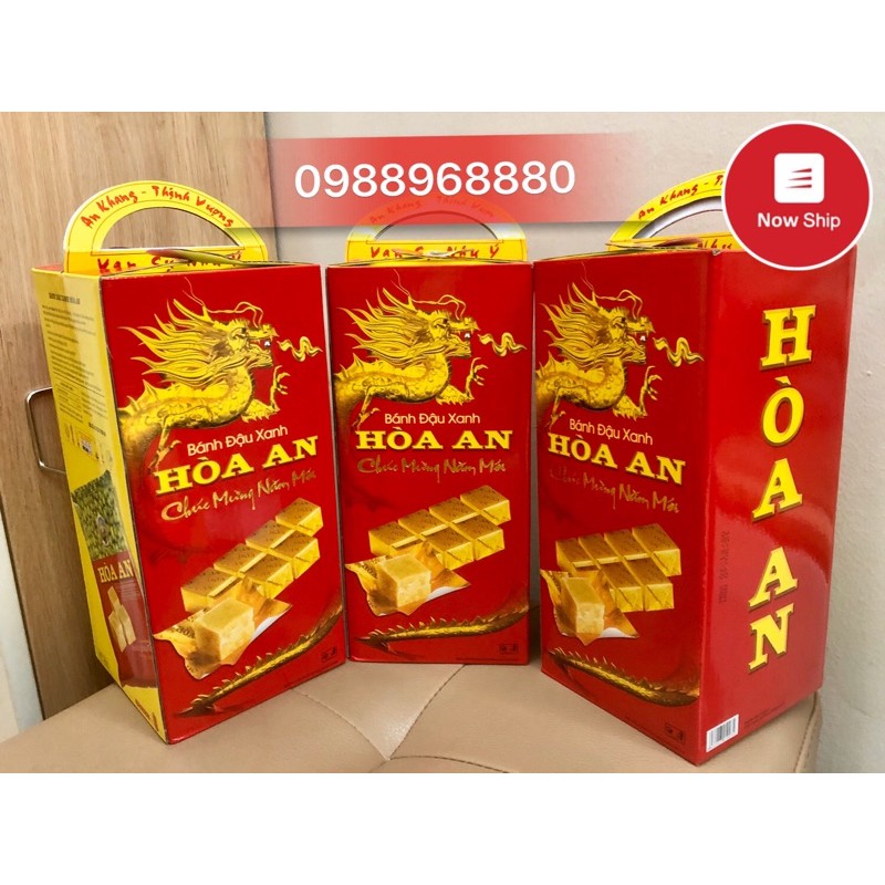 Bánh Đậu Xanh Hoà An Hộp 1kg