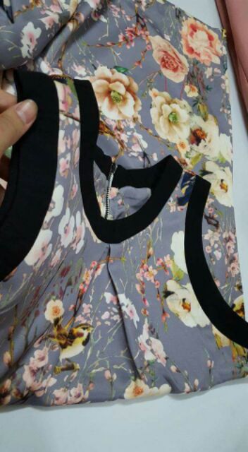 Váy dáng chữ A hoa 3D (có video) | BigBuy360 - bigbuy360.vn