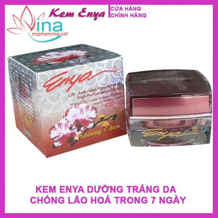 Kem Enya dưỡng trắng da 7 ngày 20g