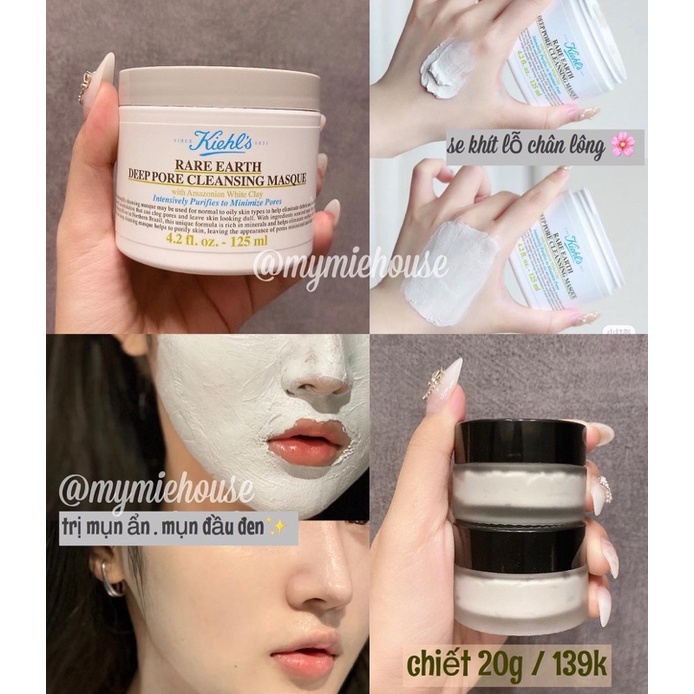 MẶT NẠ ĐẤT SET THẦN THÁNH Kiehls