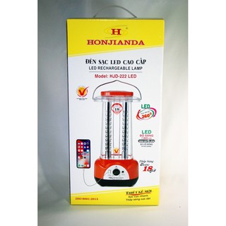 ĐÈN LED SẠC CHIẾU SÁNG KHẨN CẤP HJD-222/322