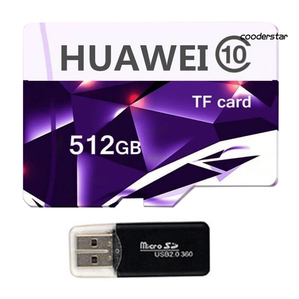 cooderstar for Huawei Micro-SD Card High Speed Waterproof 128GB 256GB 512GB 1TB Large Capacity Memory Card